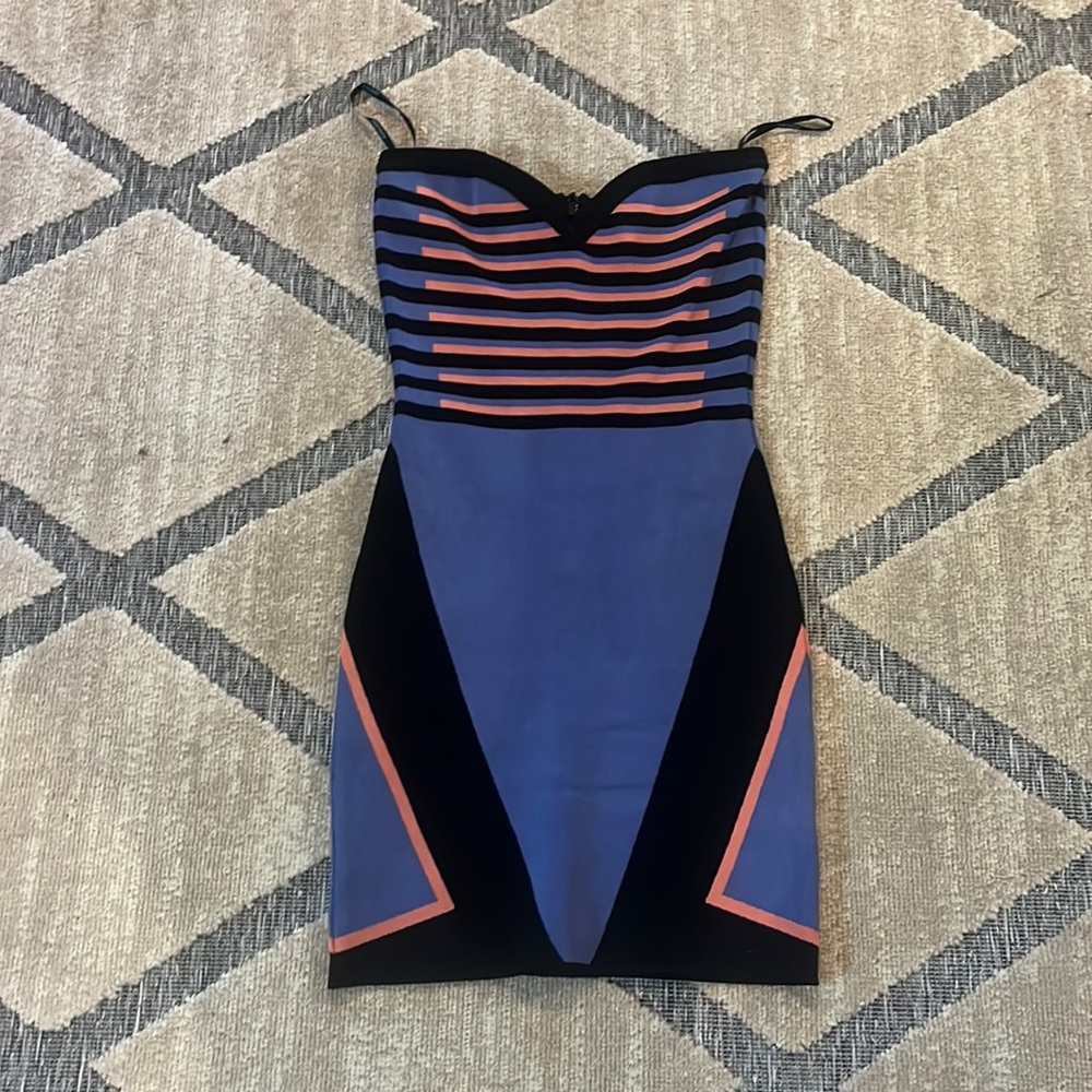 Strapless colorful Marciano mini